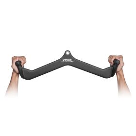 VEVOR LAT Pulldown Bar Tricep Handle Attachment V-bar Cable Machine for Home Gym